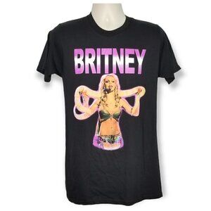 Britney Spears Slave 4 U‎ Snake Python Graphic Tee T-Shirt Size M